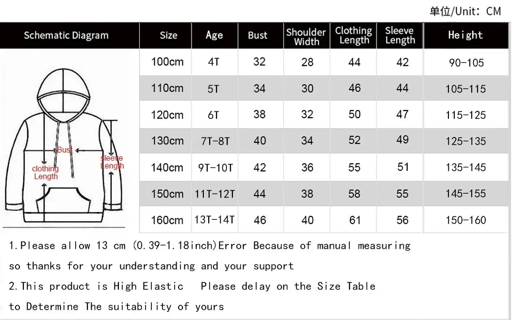 New Pokémon Pikachu Children Printed Top cosplay Hooded Fashion Trendy Casual Long-sleeved Pullover Sweatshirt Birthday Gift