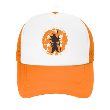 Unisex Dragon Ball Z Goku Dbz Trucker Hats Outdoor Mesh Baseball Caps Snapback Caps  Hats Sun Caps Trucker Cap High Quality