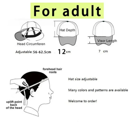 Summer Black Baseball Caps for Adult Cartoon Letters Sonics Boys Girls Outdoor Sports Breathable Mesh Hat Cute Anime Sunbonnet