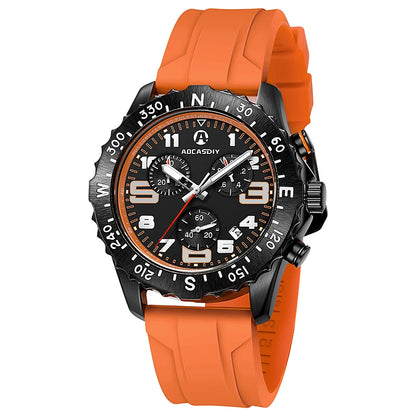 Quartz Wristwatch Men's Watches ENDURANCE Wristwatch Casual Men Watch Luxury Waterproof Luminous Chronograph Date reloj hombre