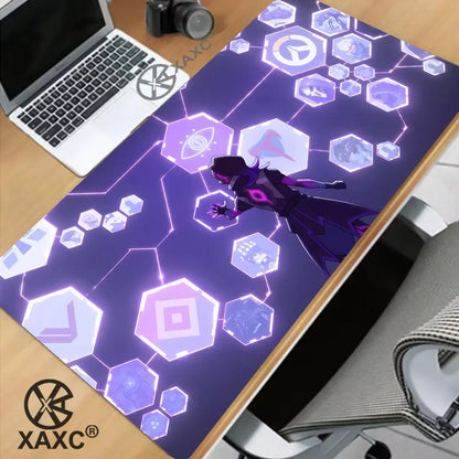 Μεγάλο mouse pad Overwatch Kawaii XXL για PC, επιφάνεια γραφείου υπολογιστή, gamer χαλάκι γραφείου, πληκτρολόγιο, τραπέζι, GamingAccessories MousepadXAXC