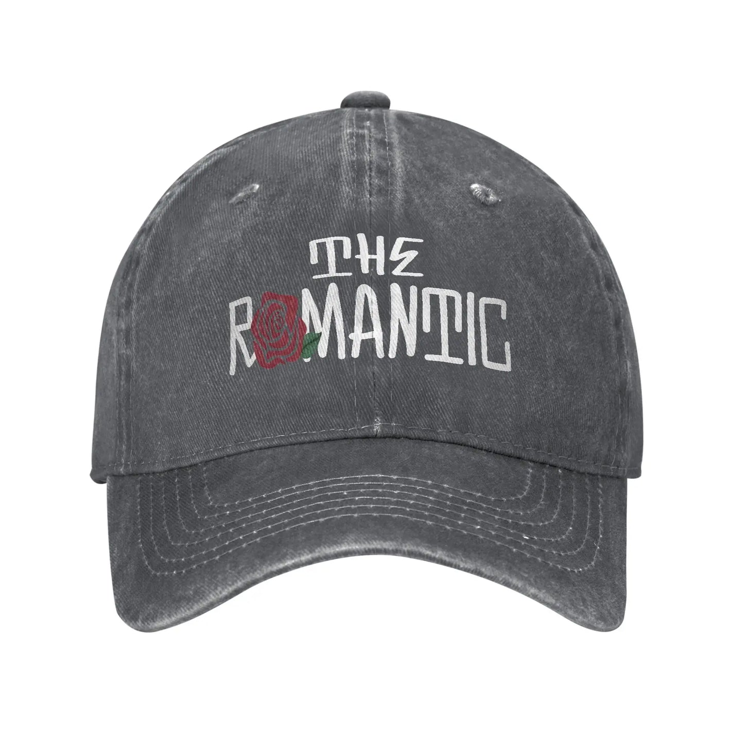 B&W The Romantic Tour Bruno Mars Concert Tour Washed Baseball Cap  Fashion Hip Hop Hats Summer Unisex Men Hunting Snapback Cap