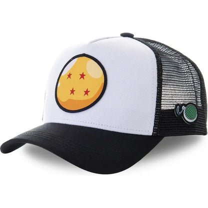 High Quality Dragon Ball Z Styles Anime Son Goku Cotton New Baseball Cap Men Women Hip Hop Dad Adjustable Mesh Hat Trucker Hat