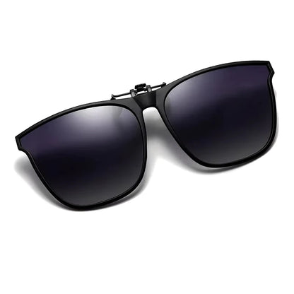 Polarized Rimless Men Clip On Sunglasse Glasses Narrow Clip-on Lenses Women Anti-glare Sunglasses UV400 Goggles New In