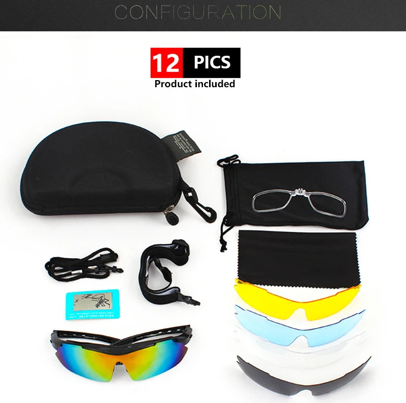 ELICIT New Photochromic Polarized Cycling Glasses Men Women Bike Glasses UV400 Eyewear Sunglasses HikingMTB Road Bicycle Goggles