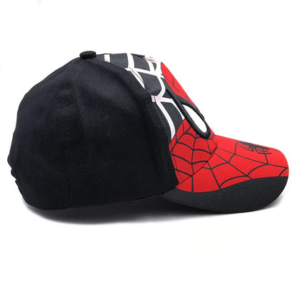 Marvel Spider-Man Anime Figure Baseball Cap Cotton Peaked Hat Student Men Lady Cartoon Outdoor Sunshade Dress Up Birthday Gift