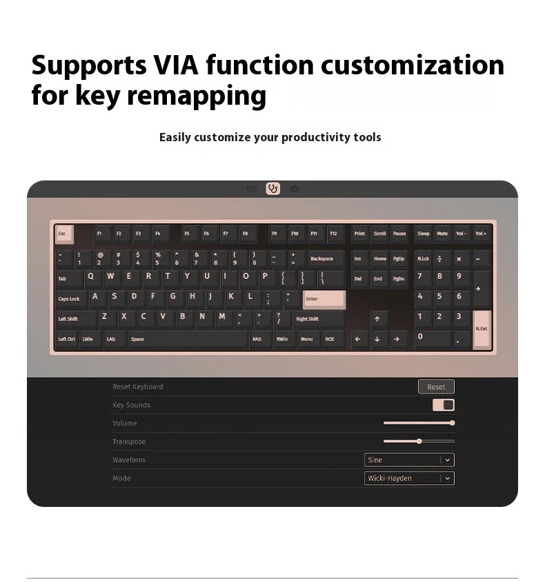 Lofree FLOW2 Mechanical Keyboard Business Office Wireless Bluetooth Wired Quiet & Gentle Sound Compatible Mute Aluminum Lump