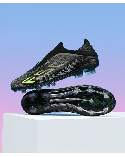 New Men's Football Boots Turf Soccer Shoes Sport Ultralight Comfortable Cleats Futsal Non-Slip FG Grass Indoor Adult Non-Slip
