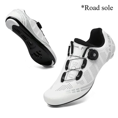 Unisex Cycling Shoes Road Bike Men Racing Self-Locking Speed Bicycle Sneakers Women Spd Cleats road Cycling Footwear