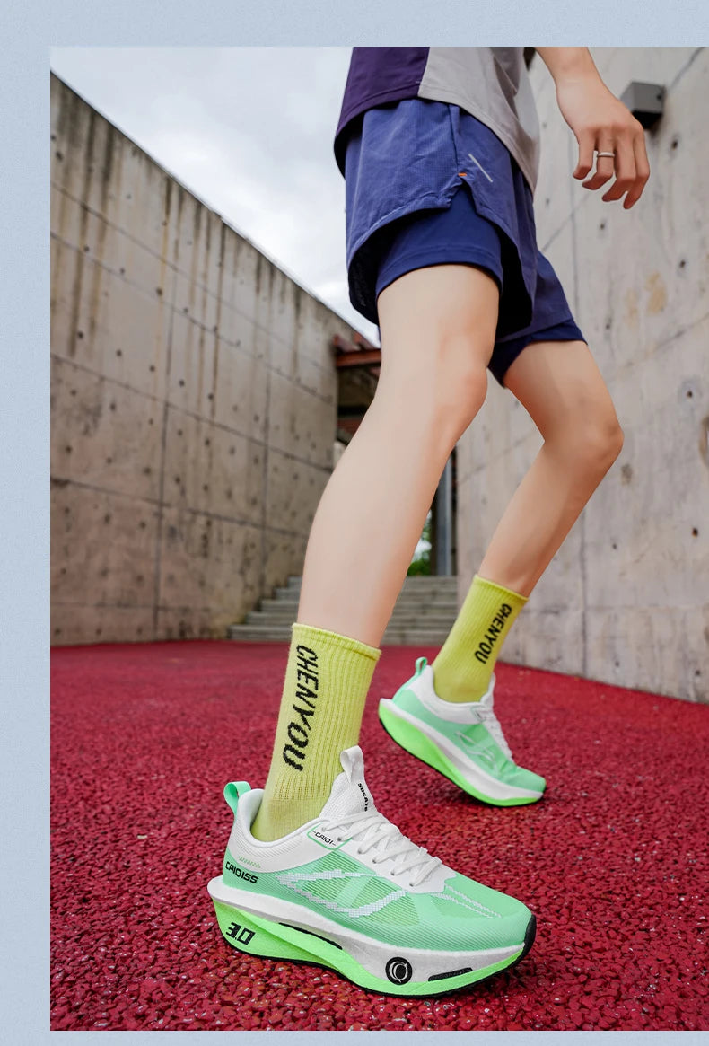 Running Shoes Carbon Board Marathon Men Sports Speciality Breathable Lightweight Women's Comfortable Athletic Outdoor Sneakers