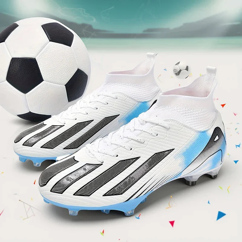 New Men Football Boots Cleats Boys Ultralight Sport Soccer Shoes Adult Professional Non-Slip Comfortable Training Match Grass