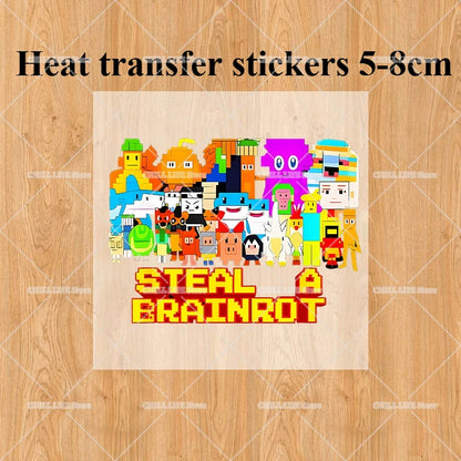 Steal A Brainrot Mesh Baseball Caps Cartoon 67 Six Seven Adult Kids Sports Hats Boys Girls Summer Outdoor Sunshade Peaked Caps