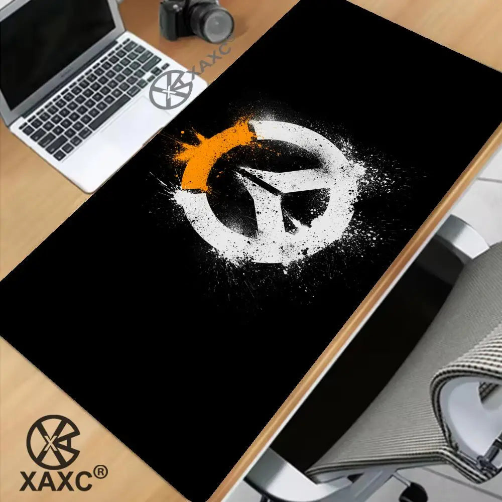 Μεγάλο mouse pad Overwatch Kawaii XXL για PC, επιφάνεια γραφείου υπολογιστή, gamer χαλάκι γραφείου, πληκτρολόγιο, τραπέζι, GamingAccessories MousepadXAXC