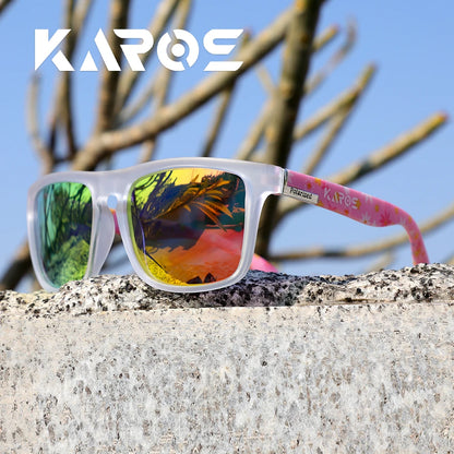 KAROS Polarized Sunglasses Unisex Car Driver Anti-Glare Goggles Outdoor for travel fishing beach UV400 eyeglasses
