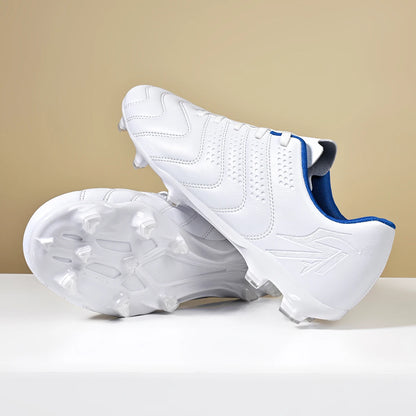Chaussures de football professionnelles AG/FG, semelle extérieure en TPU antichoc, tige respirante en tissu PU, résistantes à l'usure et antidérapantes pour adultes et enfants