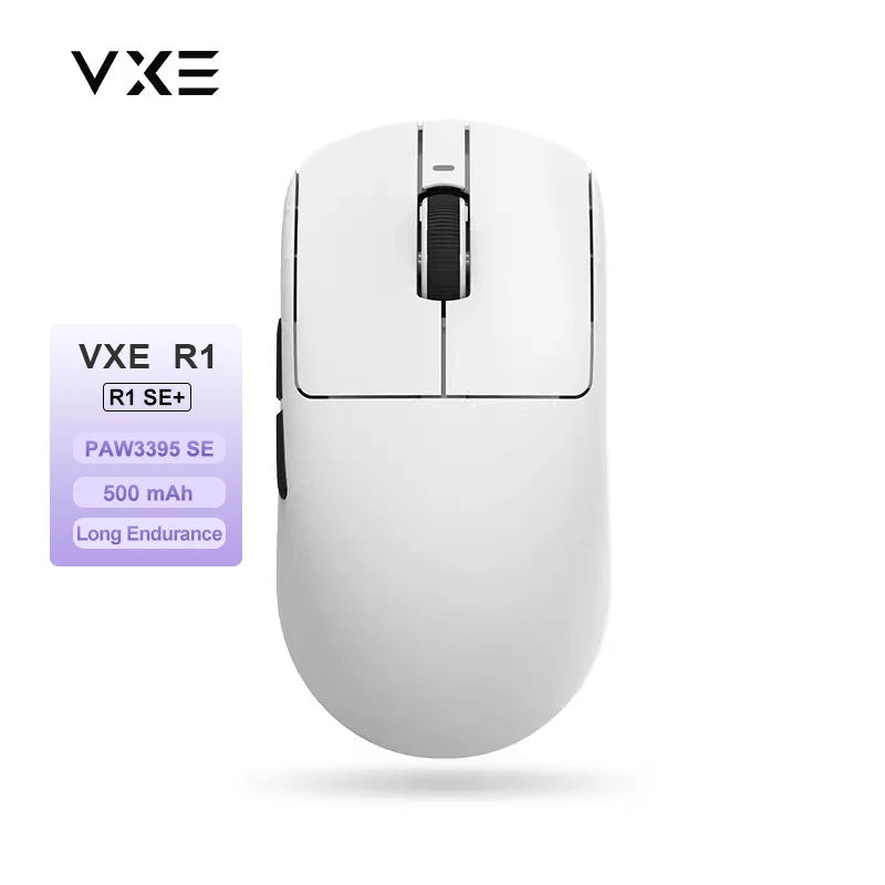 Mouse de gaming wireless ATK VXE Dragonfly R1 Pro MAX PAW3395 R1 SE Plus, mouse FPS esports personalizat, reîncărcabil și ultraușor