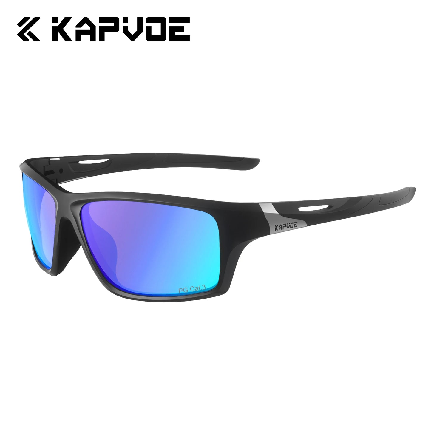 KAPVOE Polarized Hiking Fishing Glasses Beach Essentials Road Bike Cycling Sunglasses MTB Bicycle Outdoor Sports golf Eyewear