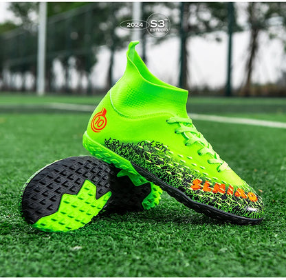Professionelle fodboldsko til mænd, fodboldstøvler til klubbrug, originale indendørs fodboldsko, støvler til bane, græs og træning, TF/FG-sneakers