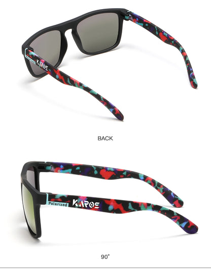 KAROS Polarized Sunglasses Unisex Car Driver Anti-Glare Goggles Outdoor for travel fishing beach UV400 eyeglasses