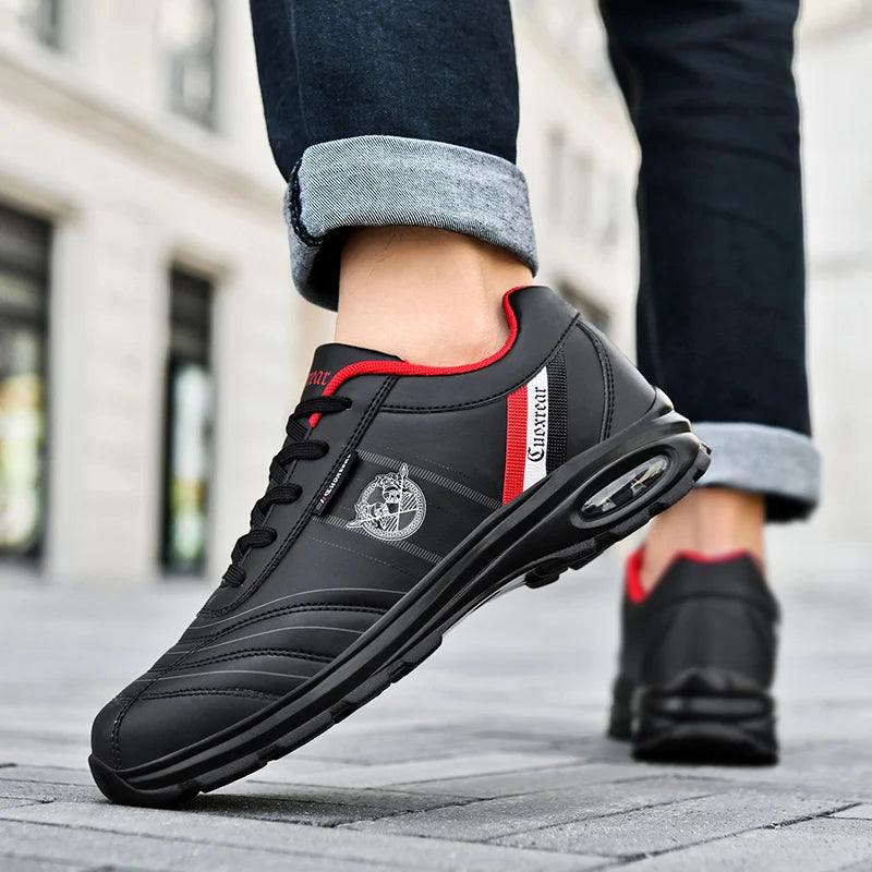 Mens Sports Shoes Big Size Breathable Comfortable Wear-resistant Snekaers Soft Sole Casual Flat Running Shoes for Man