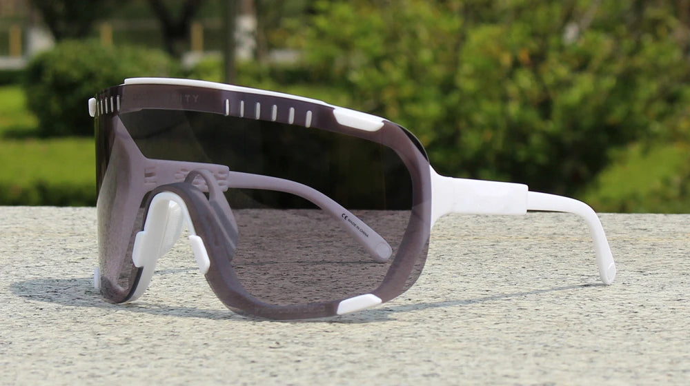 Original DEVOURS Photochromic Cycling Sunglasses Men women Sport Mountain Bike bicycle Glasses MTB Eyewear Discoloration