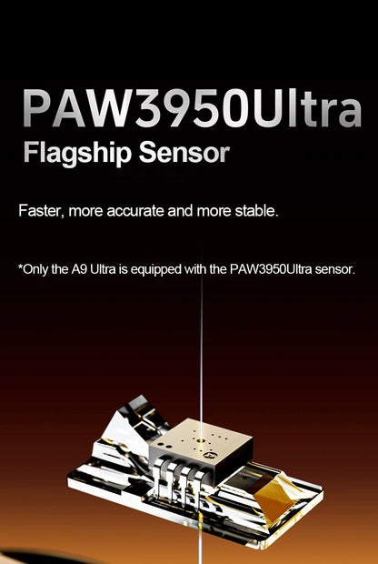 ATK Dragonfly A9 Ultra draadloze gamingmuis PAW3950 ultralicht tri-mode ergonomische e-sports gamermuis voor FPS A9 SE Plus