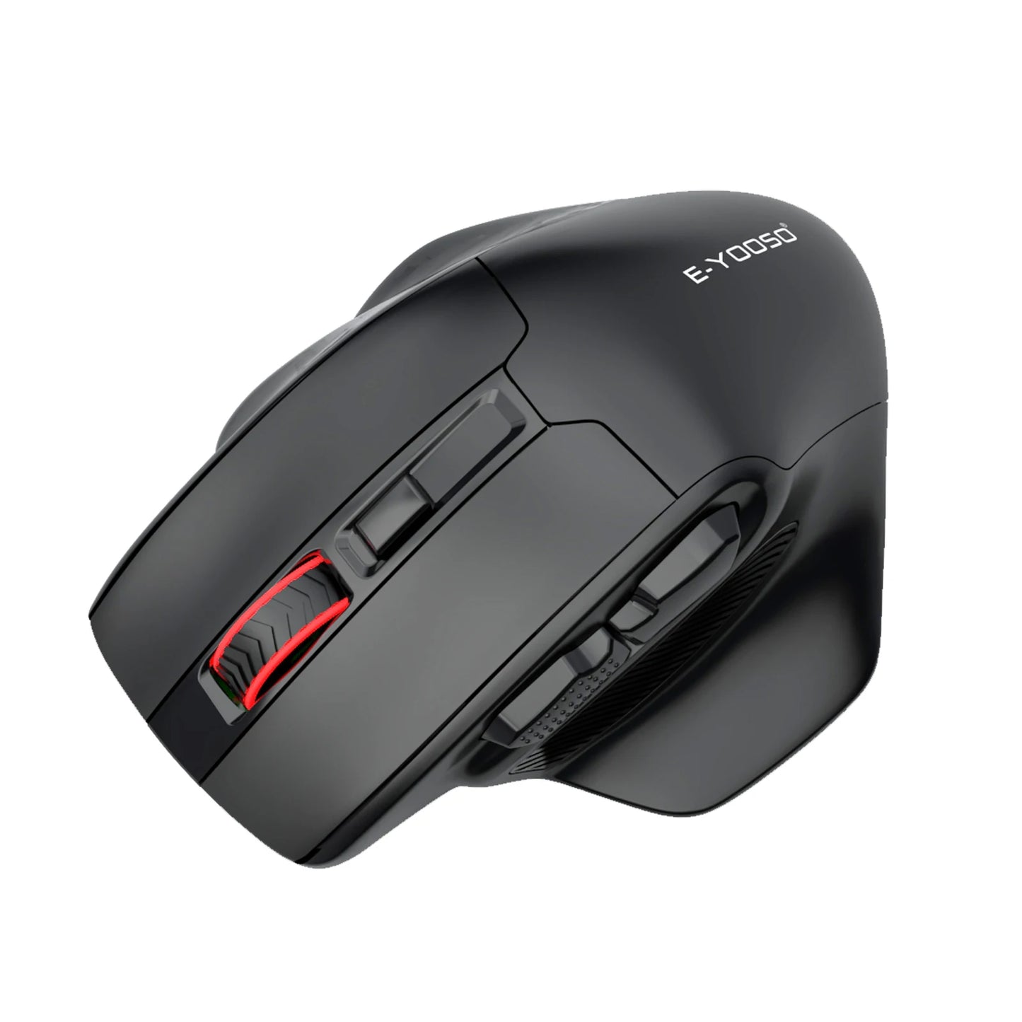 E-YOOSO 2.4G bezdrátová myš PAW3212 4800 DPI ergonomická myš herní myš kancelářská myš pro notebook PC, laptop a MacBook