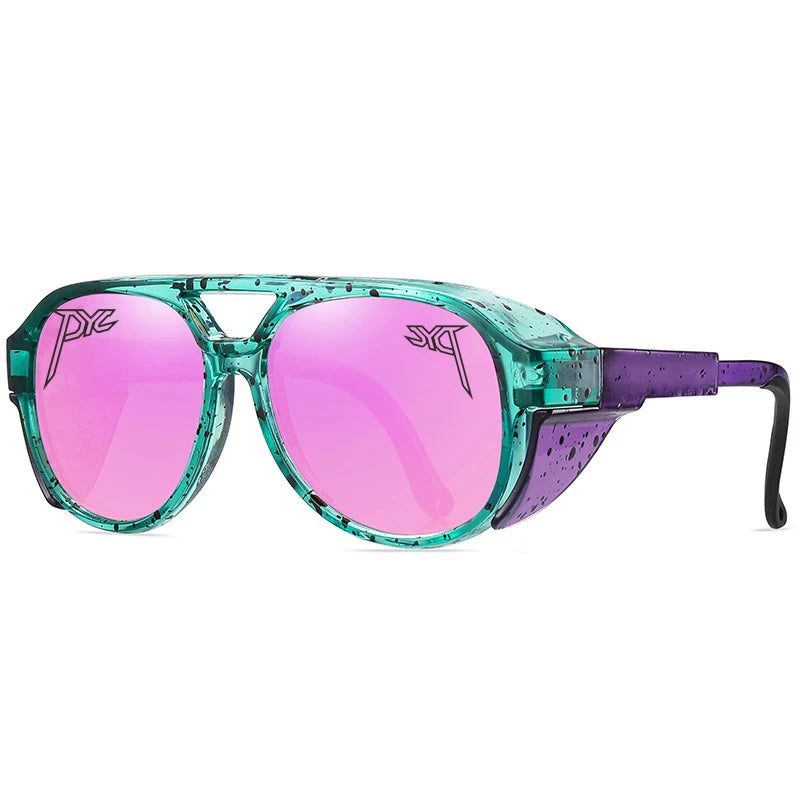 Punk Sunglasses Steampunk Sun Glasses PITS OCTAL VIPERS TRABEC Sport Hiking Cycling Retro Vintage Eyewear Baseball Goggles