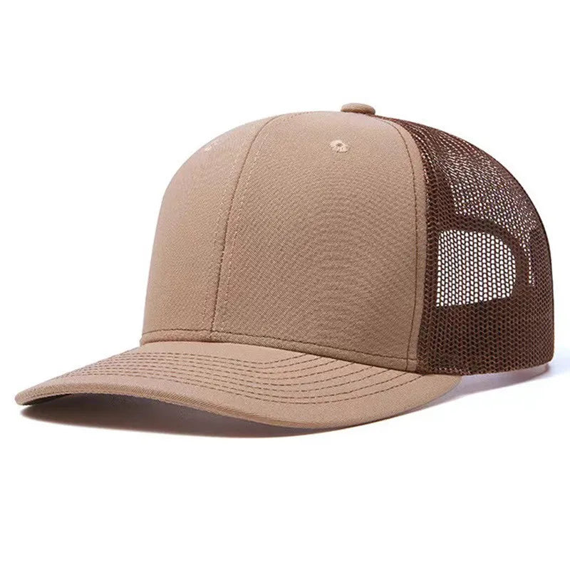 Richardson 112 Unisex Mesh Trucker Cap Breathable Sun Hat with Slightly Curved Brim Baseball Cap for All