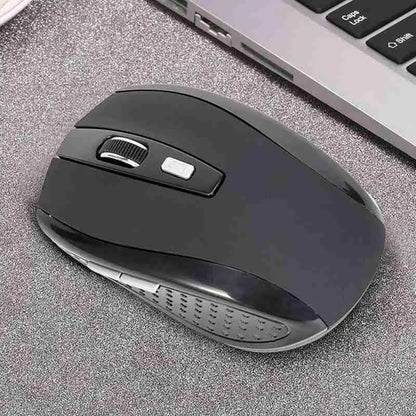2.4GHz trådlös optisk mus med USB-mottagare för gamers, 6 knappar, för dator, PC och laptop, tillbehör