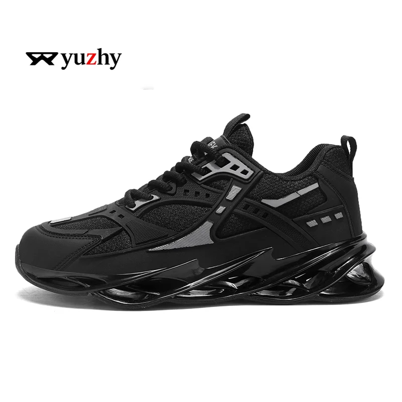 Baskets décontractées pour homme, baskets de luxe, chaussures de course respirantes, mocassins tendance pour homme. Chaussures
