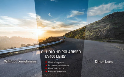 CLLOIO Brand Men's Polarized Sunglasses Aluminum Frame UV400 Anti-Glare Sun Glasses Male Driving Glasses Rimless Oculos De Sol
