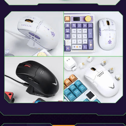 VALKYRIE M1 Wireless Mouse with 4K Wireless Receiver Charger PAW3395 Sensor 26000dpi RGB Wireless Bluetooth Three Mode Mouse