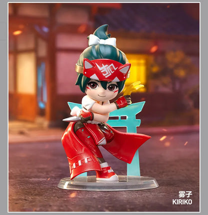 POP MART Overwatch Play of The Game Series Blind Box Mystery Box Toys Kawaii Ornaments Figurines Home Decor Desktop Model Dolls