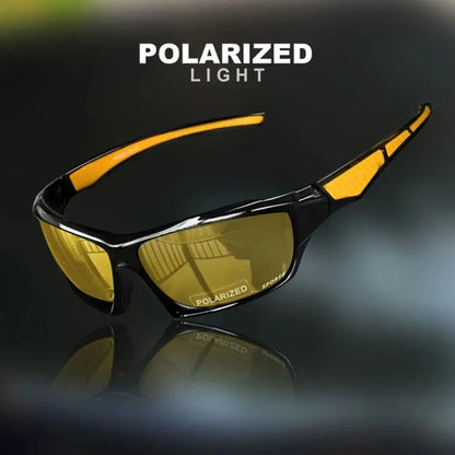 Fashion Sports Sunglasses Polarized UV Protection Personalized Glasses Round Frame Cool Men's And Women's UV400 Fishing Eyewear
