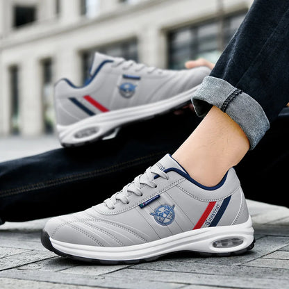 Mens Sports Shoes Big Size Breathable Comfortable Wear-resistant Snekaers Soft Sole Casual Flat Running Shoes for Man