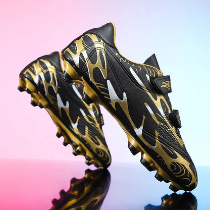 Nouveaux hommes enfants bottes de Football ultralégers garçons chaussures de Football professionnelles crampons antidérapant Match herbe chaussures d'entraînement livraison directe