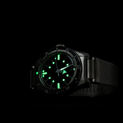 IX&DAO IPOSE 2025 new 5303 men's automatic mechanical watch PT5000 sapphire stainless steel diving 20Bar luminous C3 watches for