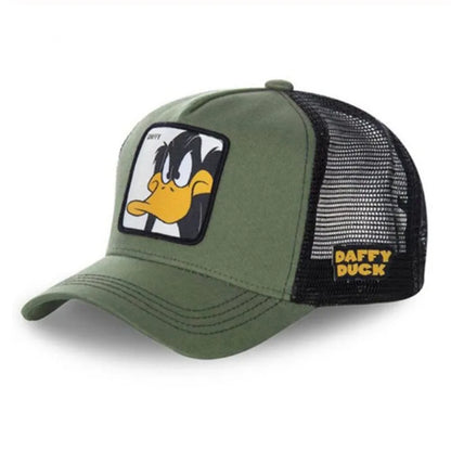 Hot Sale Unisex Anime Cartoon Cap High Quality Patch Draw Baseball Cap Men Trucker Hat