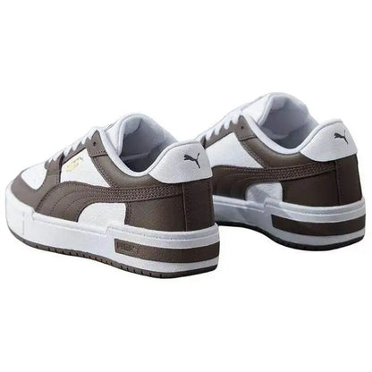 Nouvelles baskets décontractées polyvalentes PUMA unisexe à tige basse 2026 380190-63 Puma Blanc Café Marron Or Accent