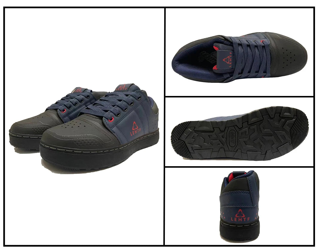 Zapatillas de ciclismo sin cierre para hombre y mujer, para actividades al aire libre, senderismo, ciclismo y entrenamiento deportivo; calzado de ciclismo con cordones, de malla transpirable y antideslizante