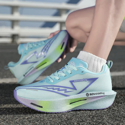 Zapatillas de running para hombre, transpirables y antideslizantes, para deportes al aire libre, tenis, para mujer, zapatillas informales, maratón, footing, caminar, zapatos planos