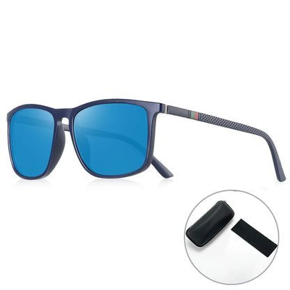 AOFLY Sports Sunglasses for Men Fashion Comfortable Wear Square Mirror Sun Glasses Male Lightweight Eyewear Women UV400