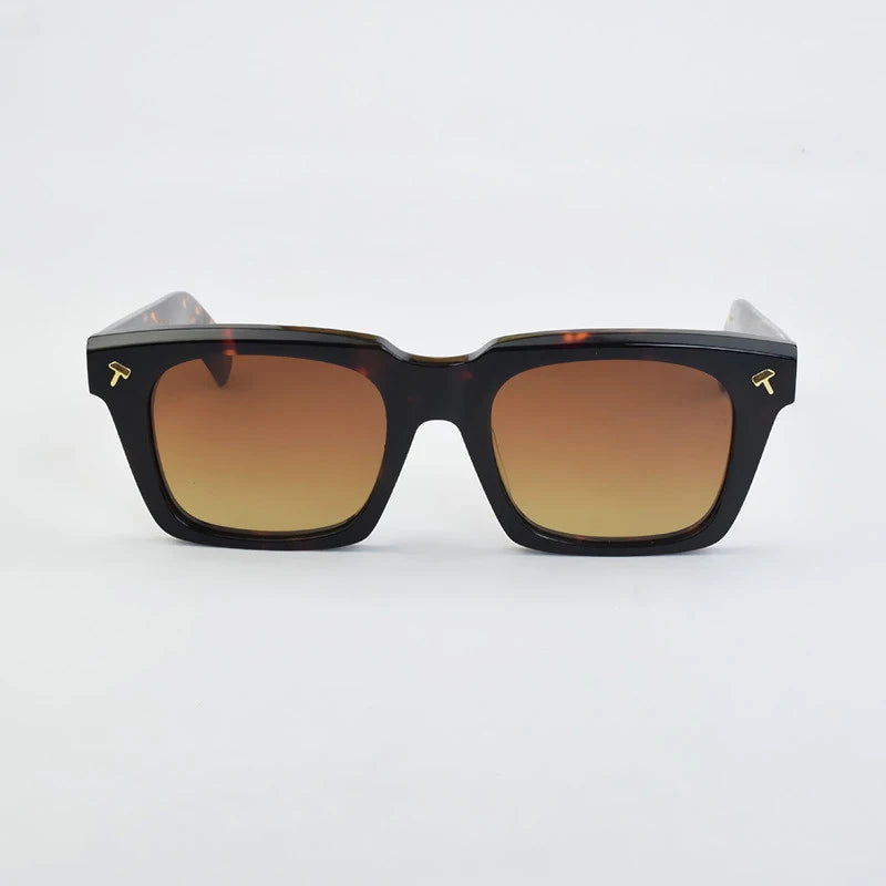 2026 Sunglasses Thick Heavy  Japanese Style Men Fashion Sun glasses brand Acetate High Quality Classical Uv400 QUENTIN Sunglass