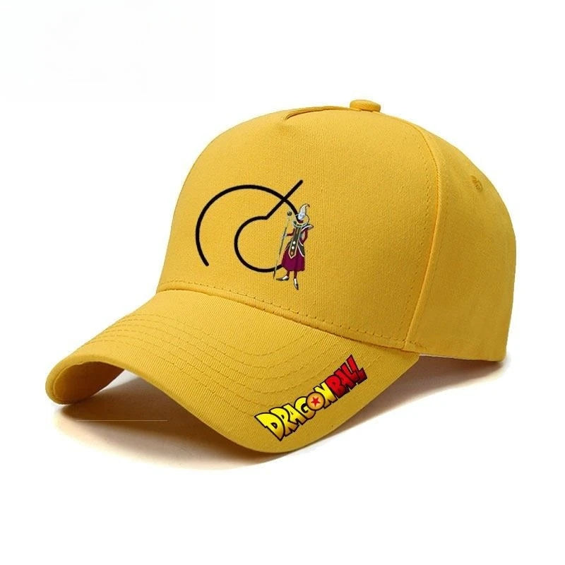 New Dragon Ball Master Roshi Son Goku Hat Creative High-Value Anime Cartoon Letter Print Unisex Casual Versatile Baseball Cap