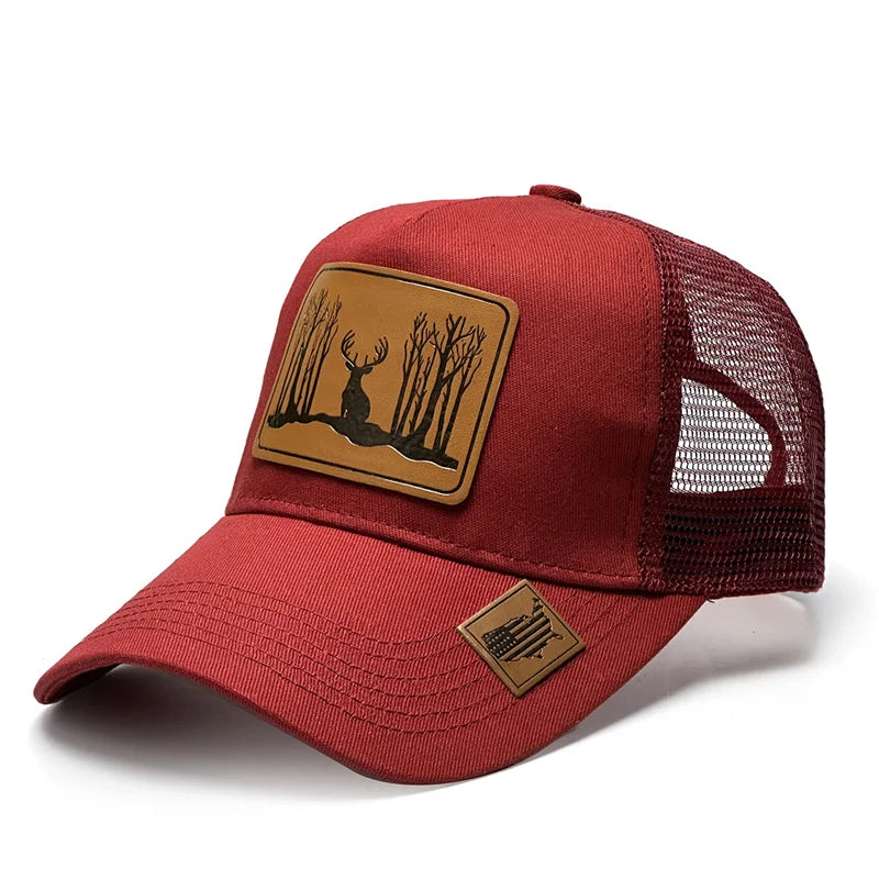 Mode Läder Lyxiga basebollkepsar Dam Herr Sportvisir Snapback-keps Solhatt Gorras Hombre Designer-truckerhatt herrkeps