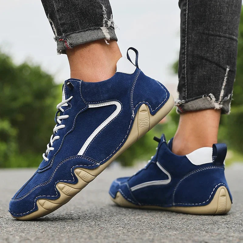 Scarpe casual da uomo, comode, in pelle di alta qualità, alla moda, casual, mocassini, scarpe sportive da passeggio, scarpe firmate Facon