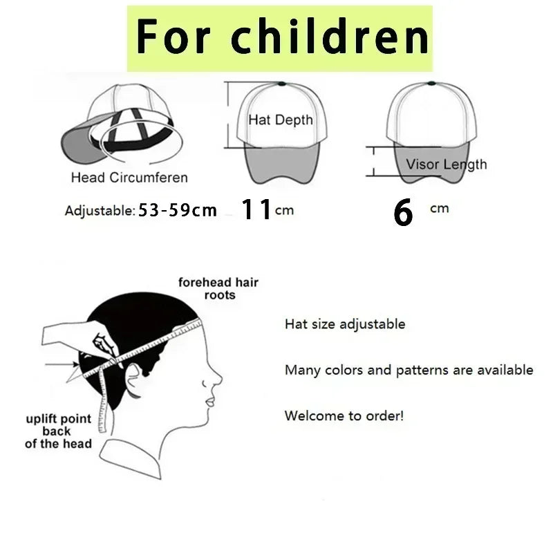 Cute SpongeBobs Baseball Cap Anime Round Role Kids Boy Girl Adult Sport Casual Sunshade Adjustable Movie Cartoon Peaked Mesh Hat