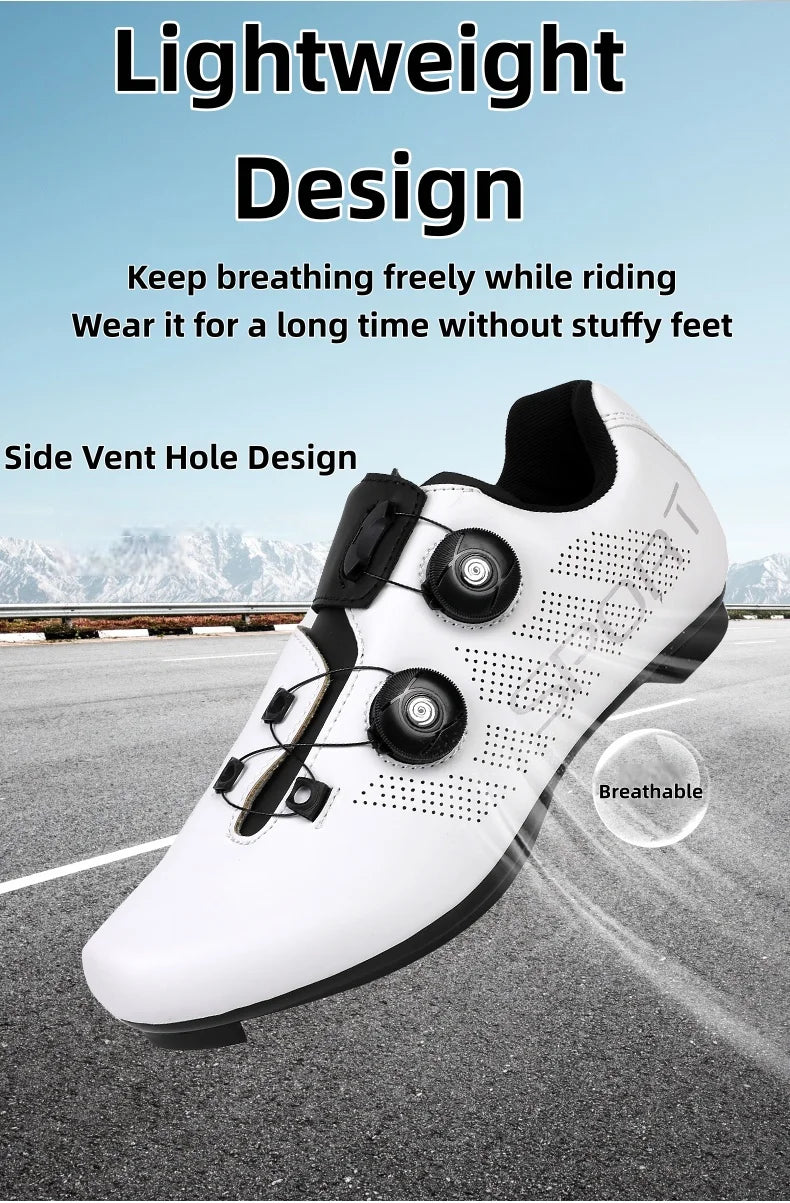Ténis de ciclismo, sapatos de MTB respiráveis, sapatos de ciclismo de montanha para homem e mulher, sapatos para trilhos, sapatos desportivos para ciclismo de estrada, sapatos de ciclismo com pedais SPD