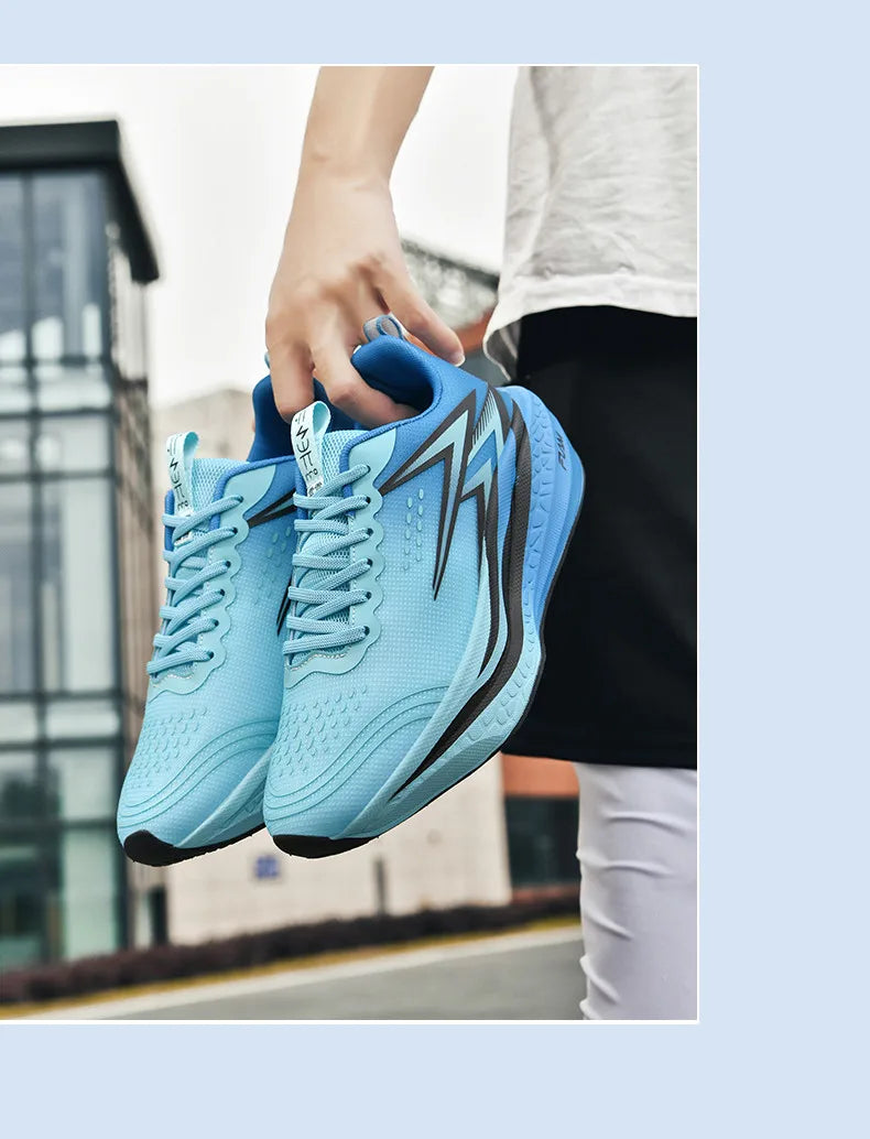 Running Shoes Carbon Board Speciality Marathon Men Sports Breathable Lightweight Women's Comfortable Athletic Nonskid Sneakers